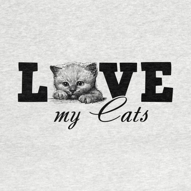 I love my cat by My Happy-Design